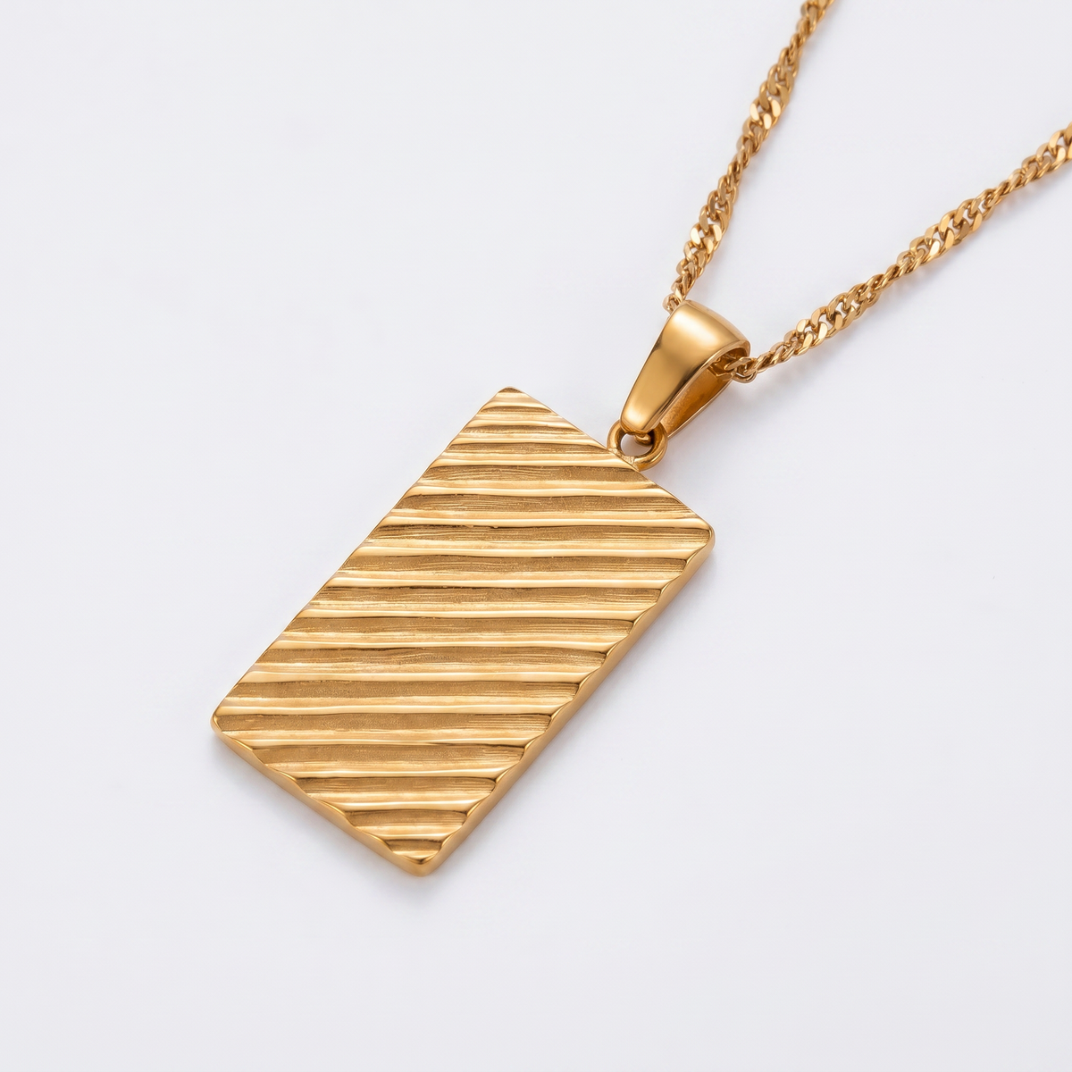 Desert-Dunes Gold Necklace
