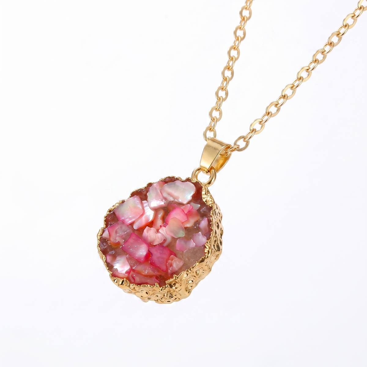 Twinkle Crystal Resin Necklace