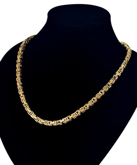 Glazed 52 Link Chain Necklace