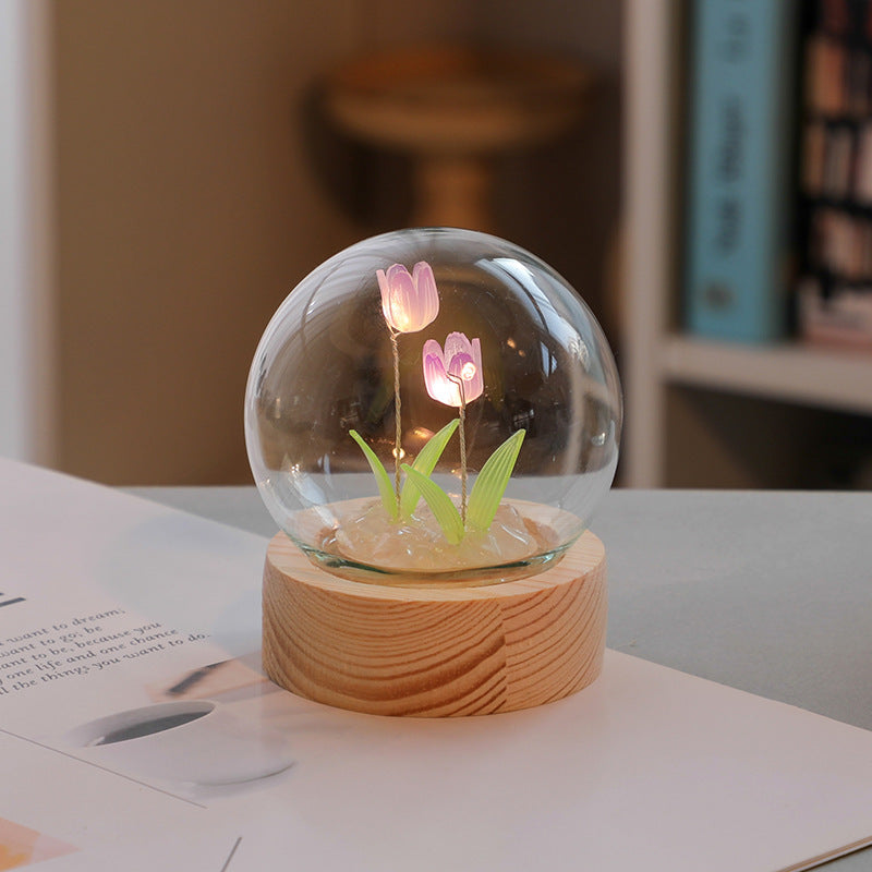 Handmade DIY Kit Tulip Night Light