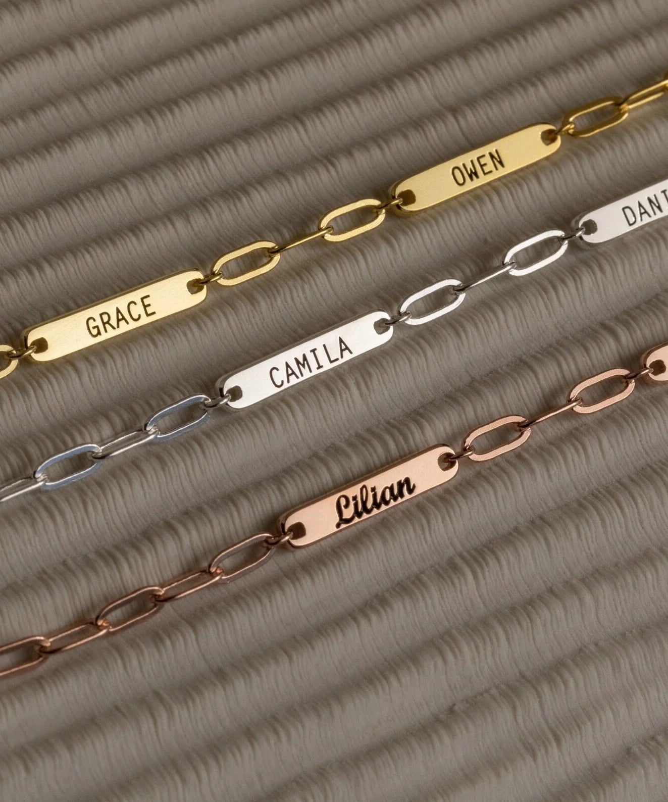 Personalized Name Tag Necklace