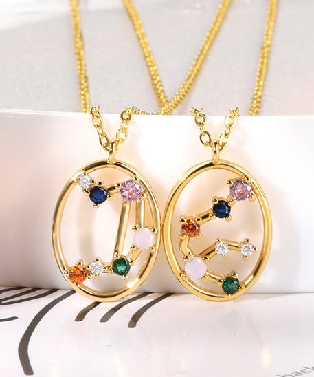 Curated Constellation Star Map Necklace