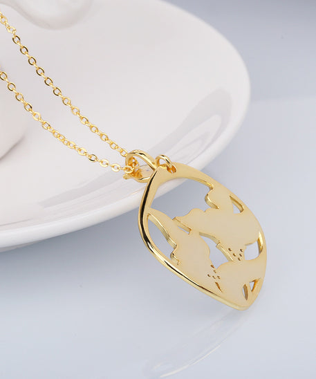 Leafy Spring Time Necklace