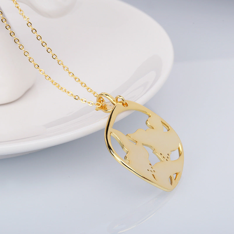 Leafy Spring Time Necklace