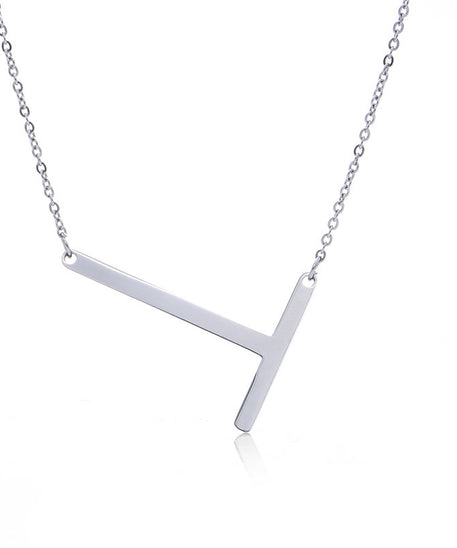 Customized Initial Letter Necklace