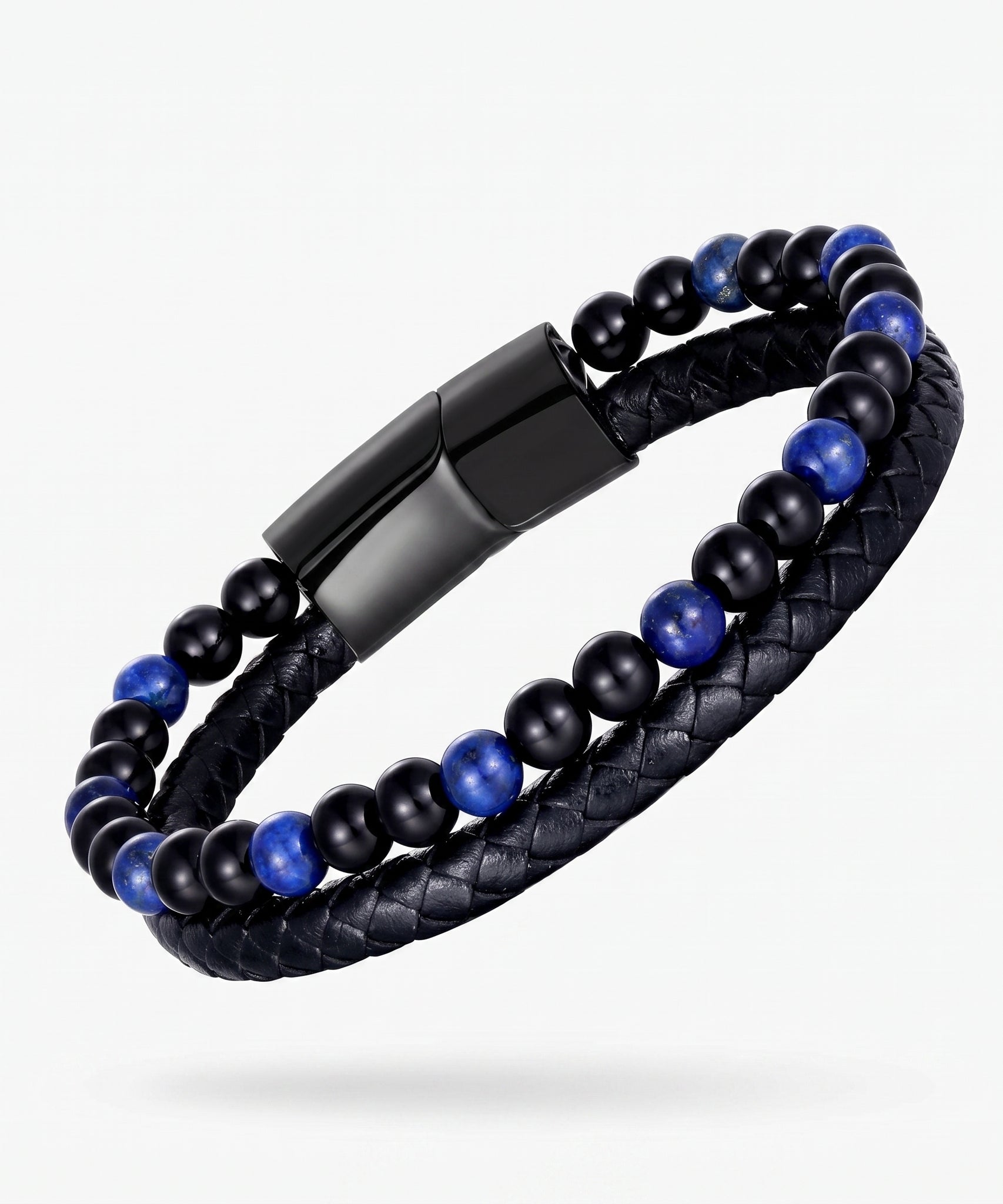 Grounded Volcanic Stone Tigereye Bracelet