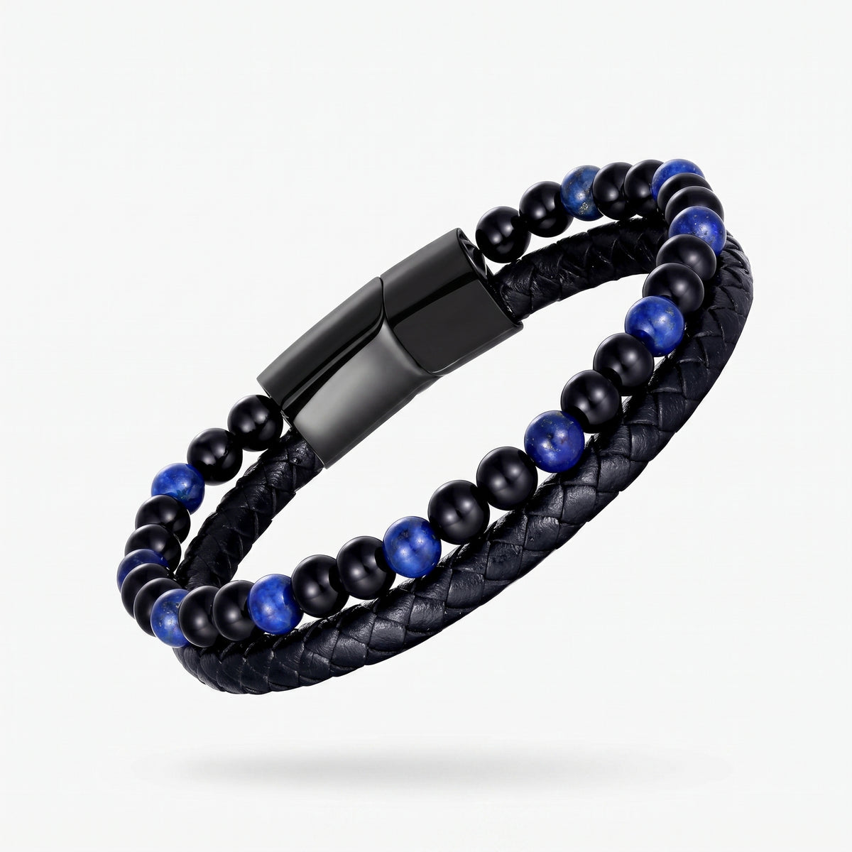 Grounded Volcanic Stone Tigereye Bracelet