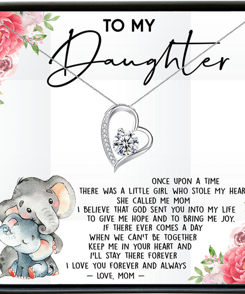 Personalized Light-kissed Heart Necklace