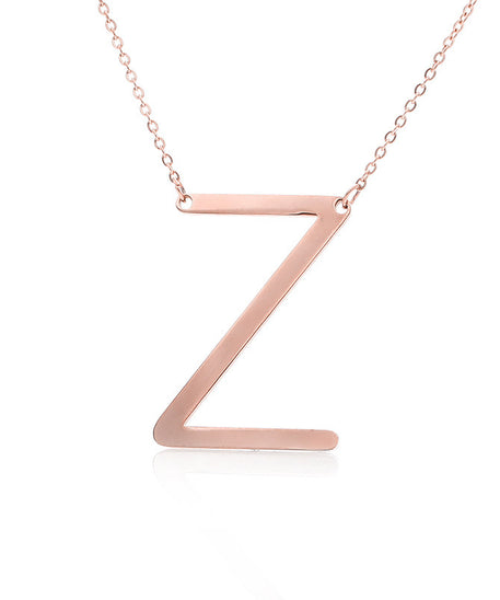 Customized Initial Letter Necklace