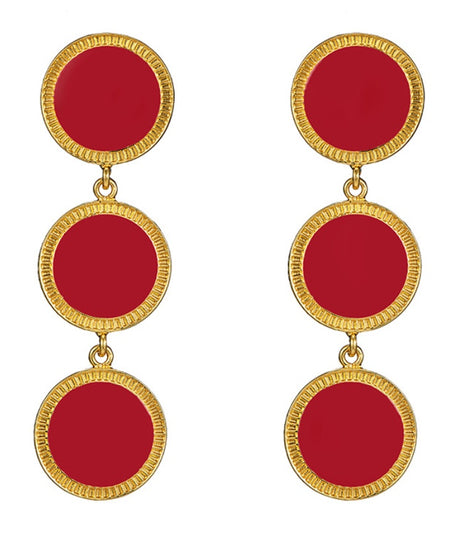 Scintillating Love Themed Earrings