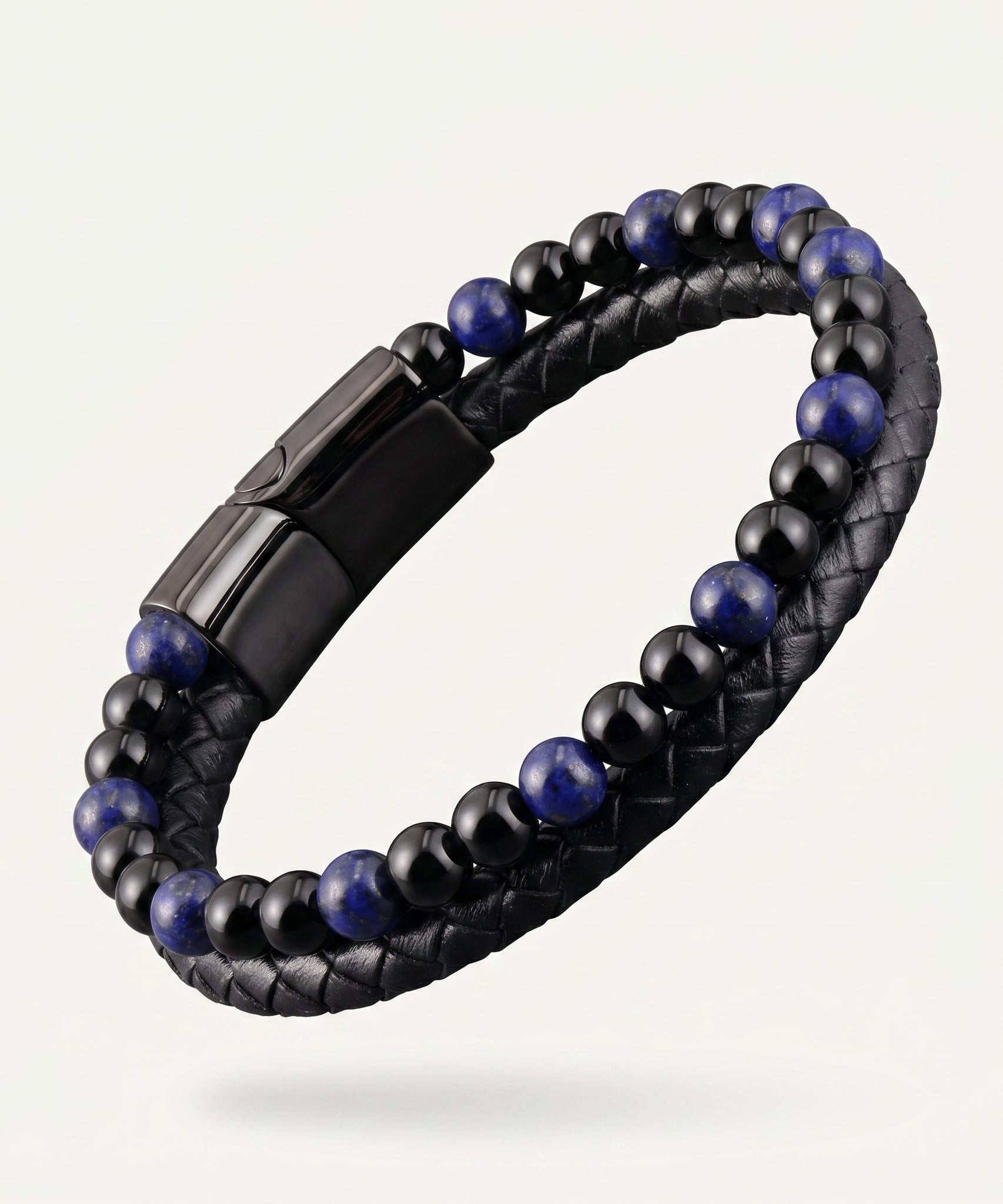 Grounded Volcanic Stone Tigereye Bracelet