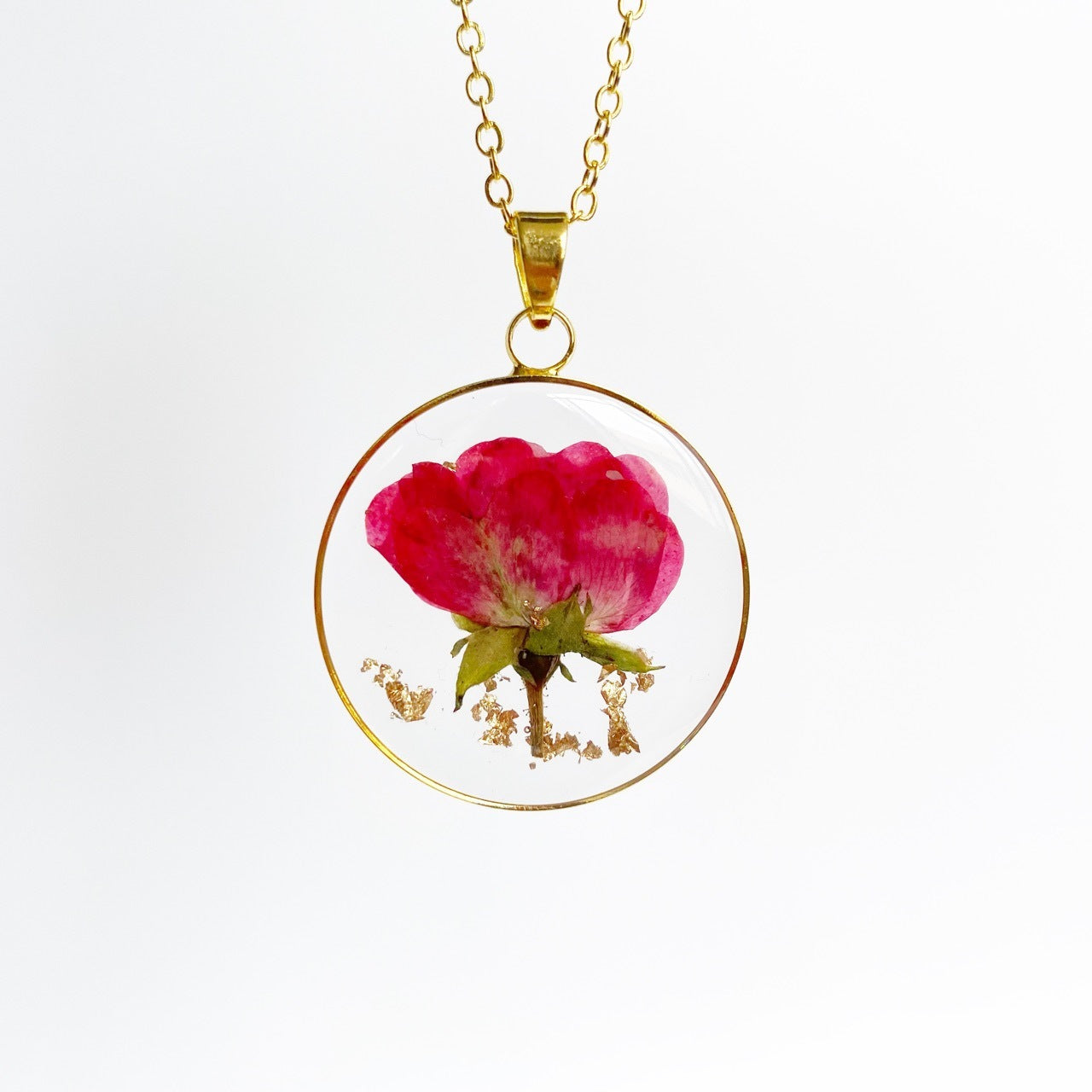 Ethereal Dried Flower Necklace