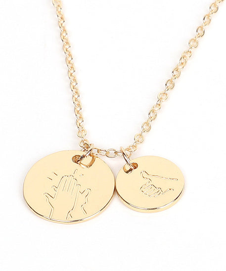 Crafted Multi-Gesture Clavicle Necklace