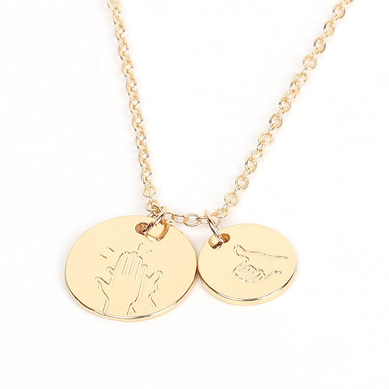 Crafted Multi-Gesture Clavicle Necklace