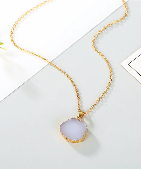 Twinkle Sunflower Resin necklace