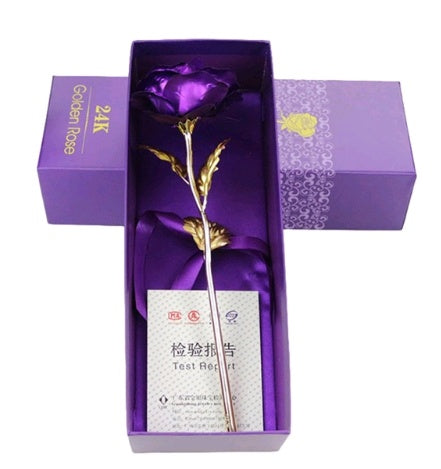 Glam Gold Rose Gift Box