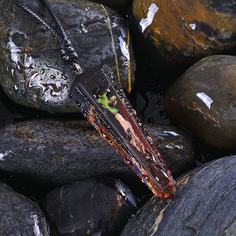 Mystic Resin Necklace