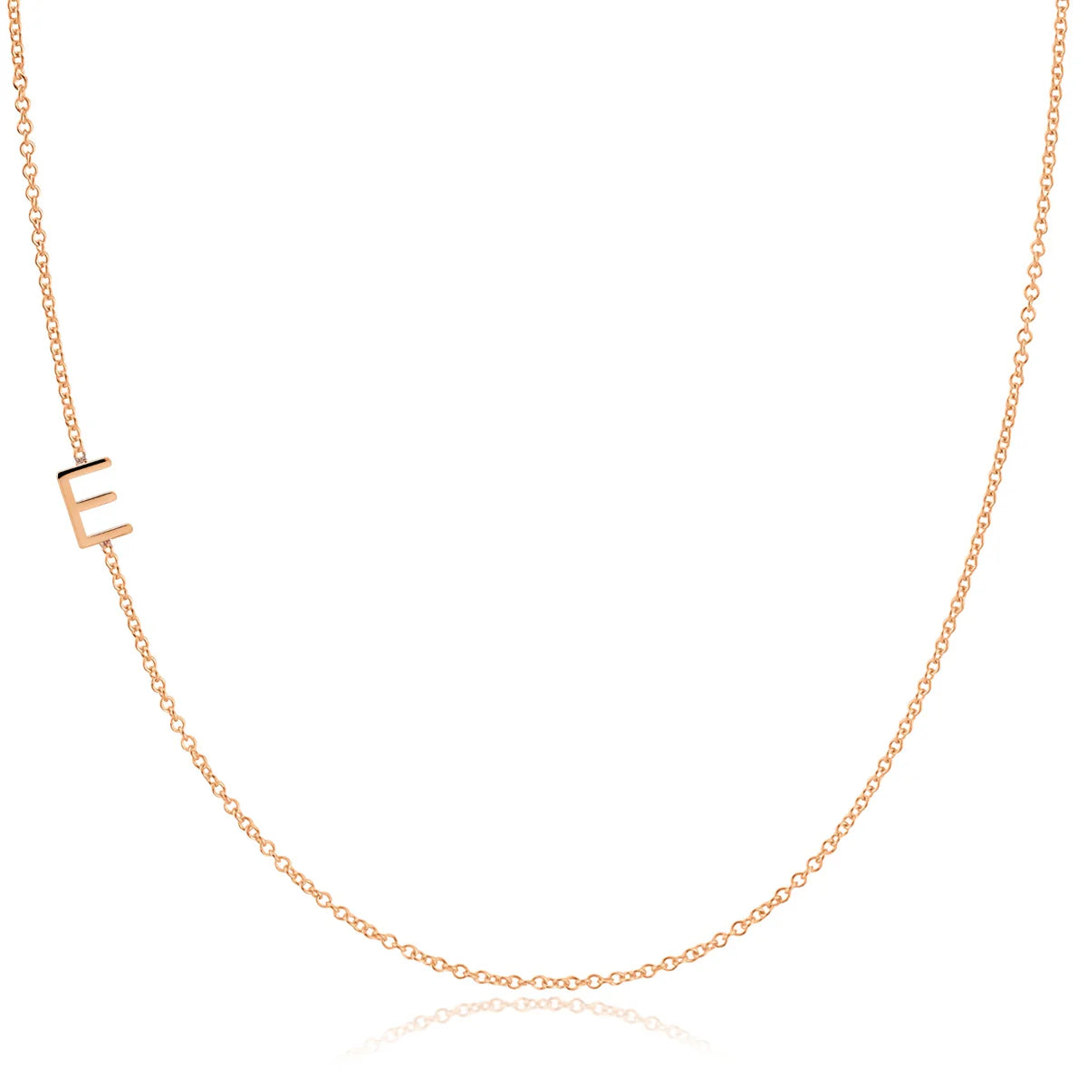 Personalized Lustrous Letter Necklace | DESCRIPTION