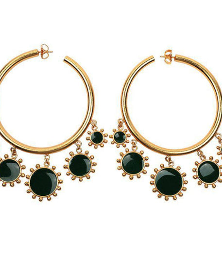 Scintillating Love Themed Earrings