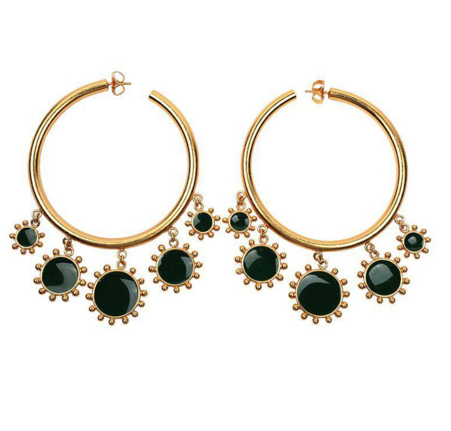 Scintillating Love Themed Earrings