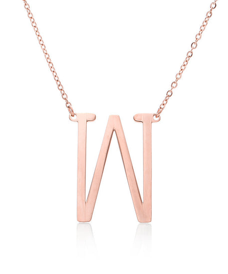 Customized Initial Letter Necklace