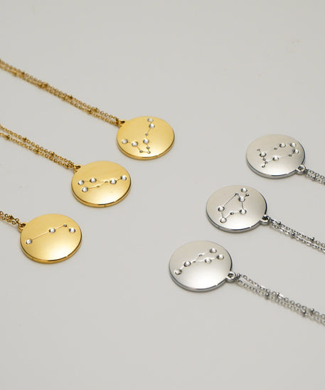 Hypnotic Constellation Round Necklace