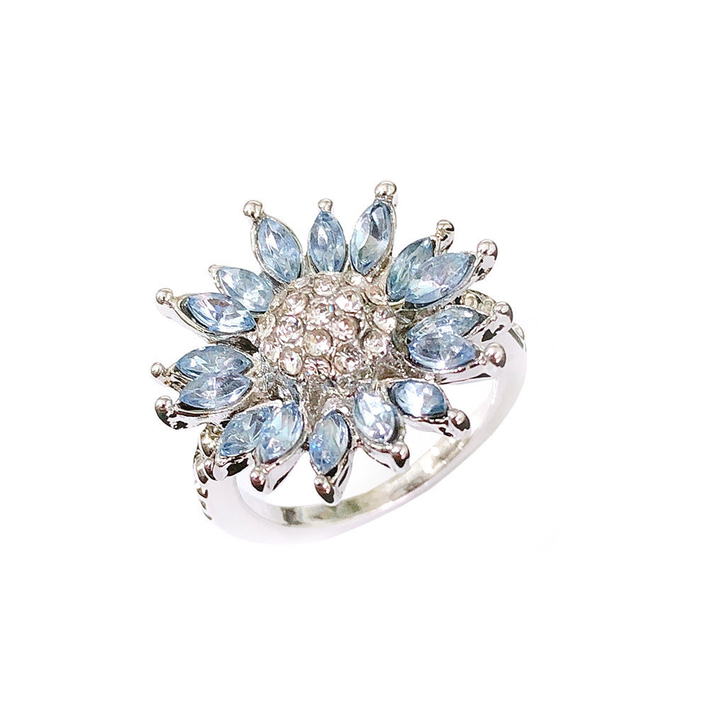 Everlasting Spring Sunflower Ring