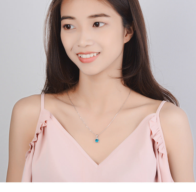 Light-Drenched Star Crystal Pendant (WITHOUT Necklace)