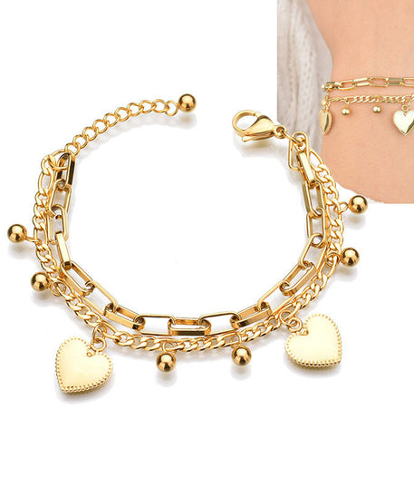 Wild Love Heart Bracelet