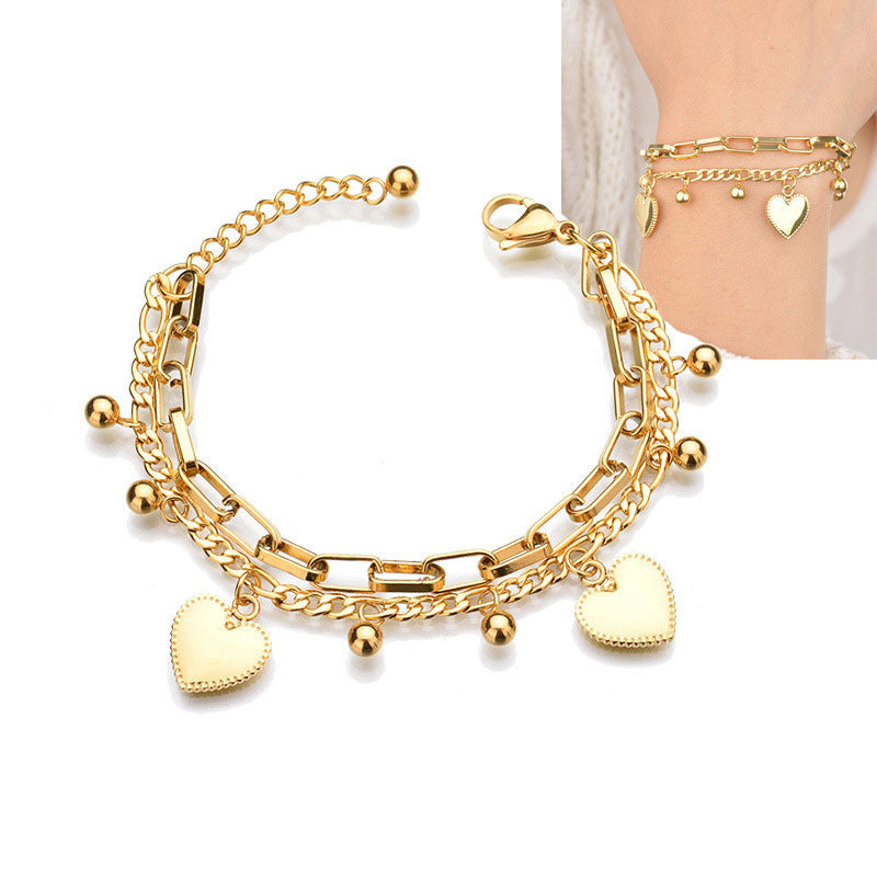 Wild Love Heart Bracelet