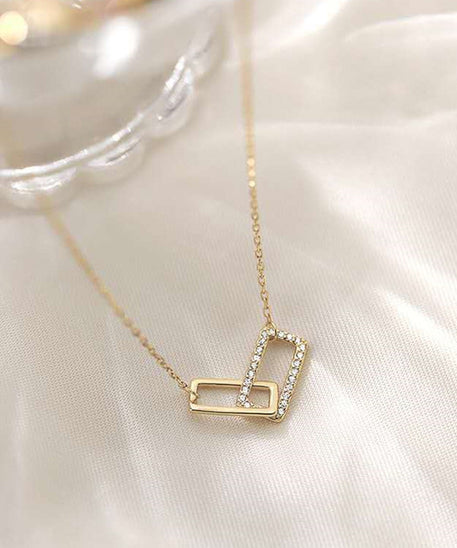 Hypnotic Double Frames Necklace