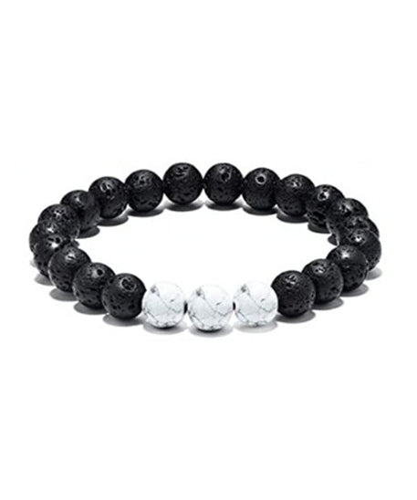 Tiger Eye Volcanic Stone Bracelet