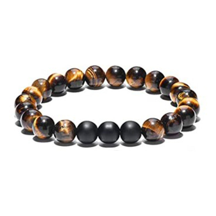 Tiger Eye Volcanic Stone Bracelet