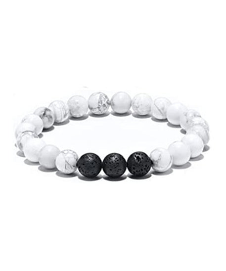 Tiger Eye Volcanic Stone Bracelet