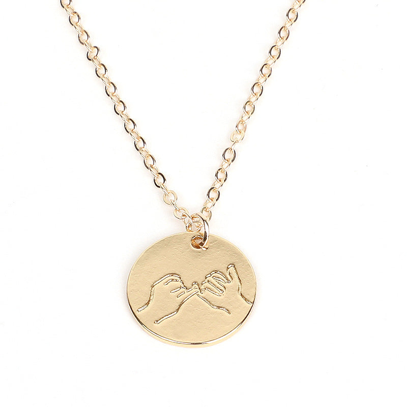 Crafted Multi-Gesture Clavicle Necklace