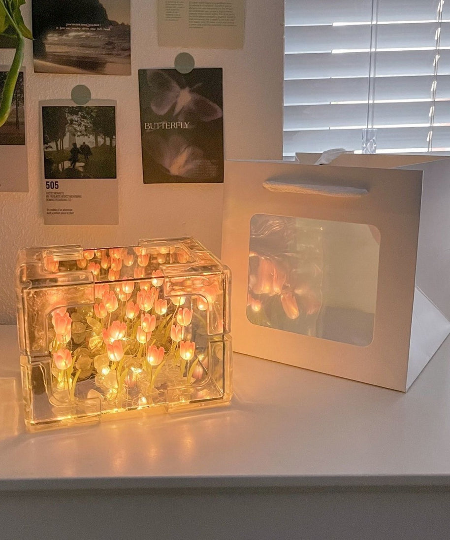 Glow Tulip Flower Night Lamp
