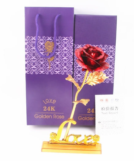 Glam Gold Rose Gift Box