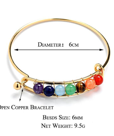 Seductive 7 Chakra Healing & Balance Bracelet