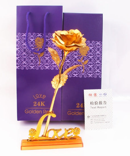 Glam Gold Rose Gift Box