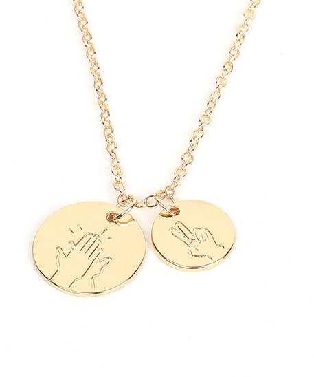 Crafted Multi-Gesture Clavicle Necklace