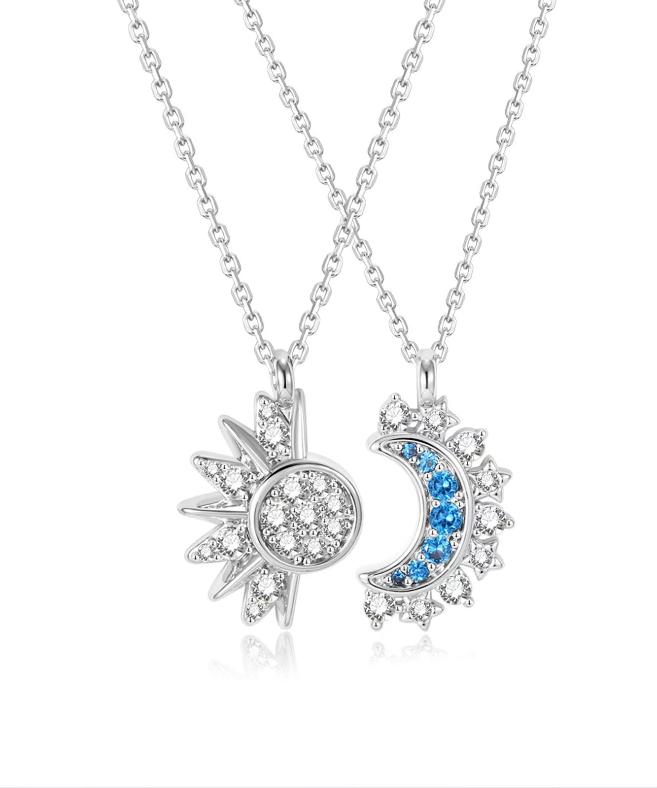 Dark And Light Couple Necklace