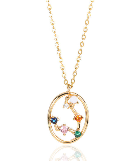 Curated Constellation Star Map Necklace