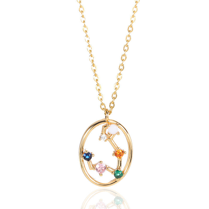 Curated Constellation Star Map Necklace