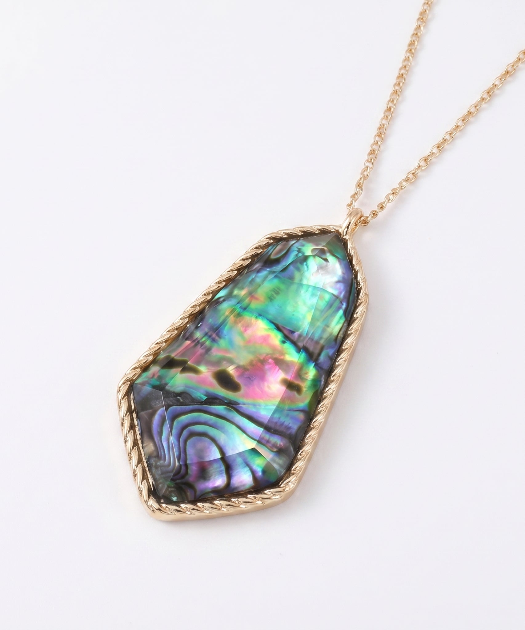 Moonbeam Abalone Shell Necklace