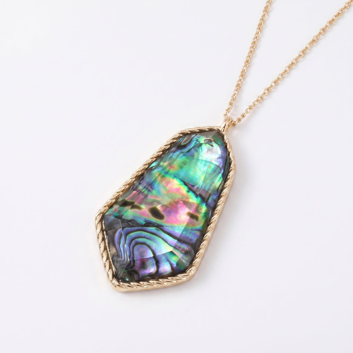 Moonbeam Abalone Shell Necklace