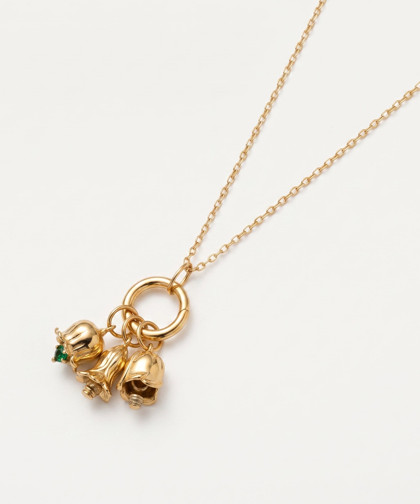 Blossom Birthstone Birth Flower Necklace