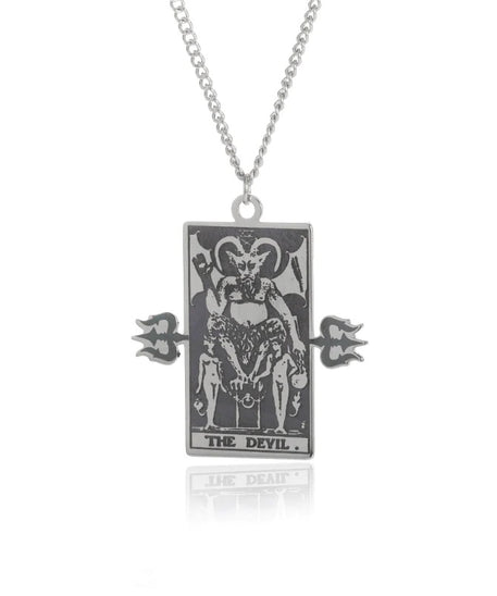 THINK HAVE Twelve Constellation Tarot Necklace Retro Constellation Necklace