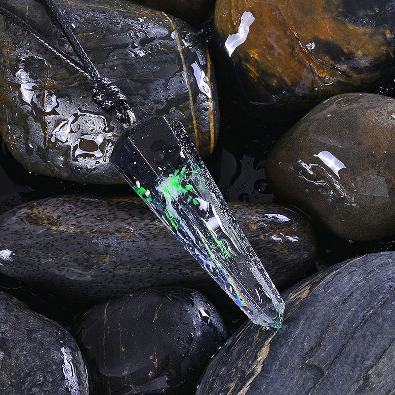 Mystic Resin Necklace