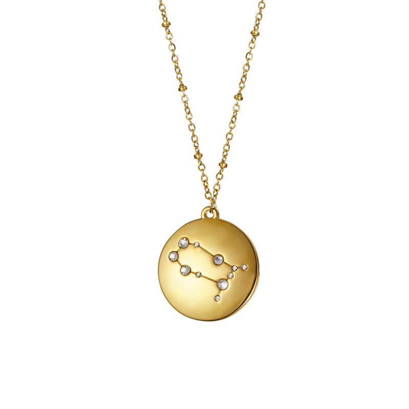Hypnotic Constellation Round Necklace
