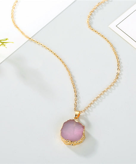 Twinkle Sunflower Resin necklace